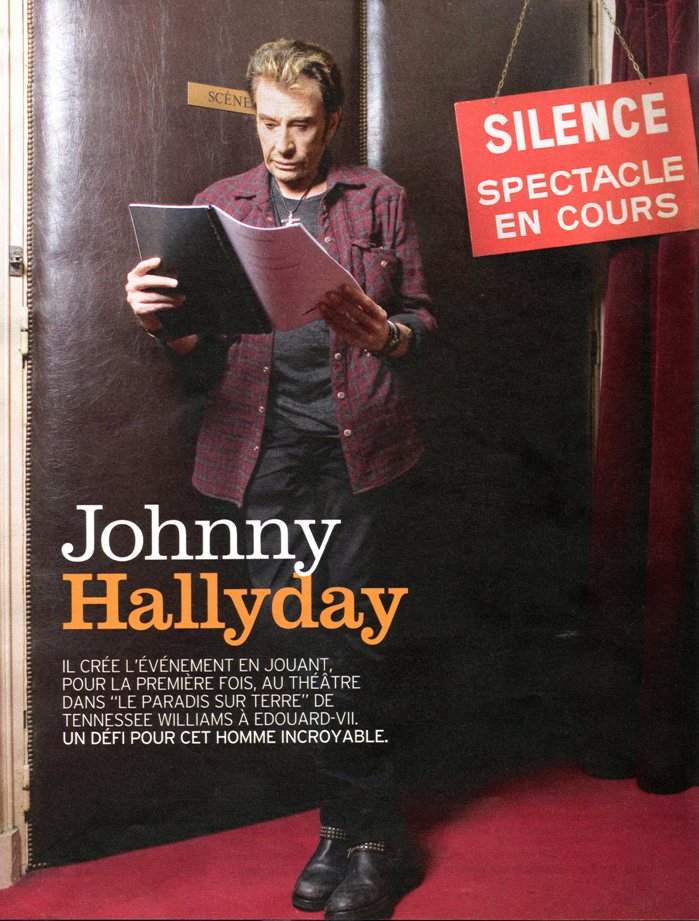 Johnny, en couverture du magazine "Fémina" Img06410