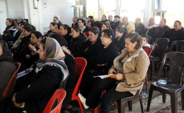 منظمة ايتانا للمراة تقيم محاضرة حول " العنف ضد المراة " في تلكيف 237