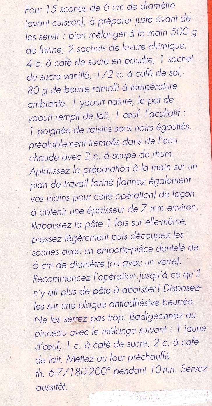 Vos meilleures visites à Londres - Page 2 Scones11