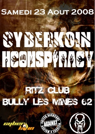 2008.08.23 - Cyberkoin/Hconspiracy - Bully les mines (62) Flyerl10