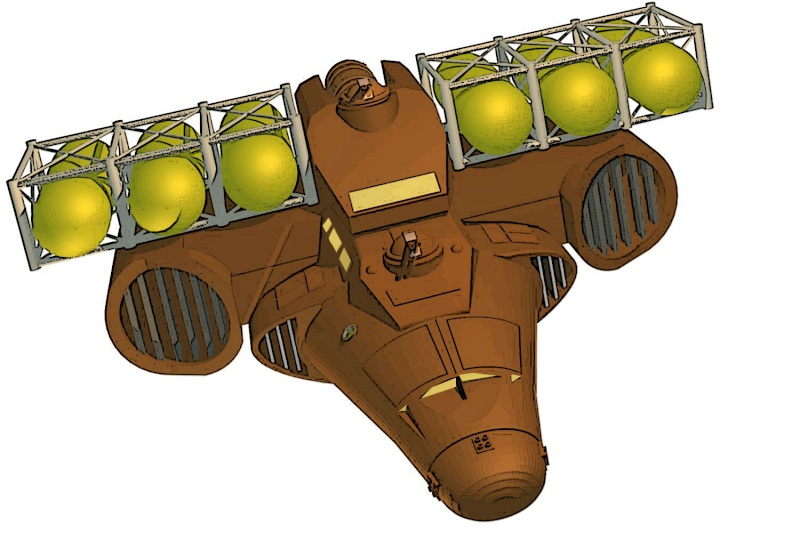 Free Trader Jump Expansion Module - Initial Sketches Akhill10