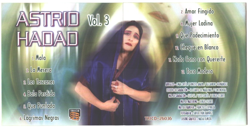 ASTRID HADAD 3 CDS Ah-vol10