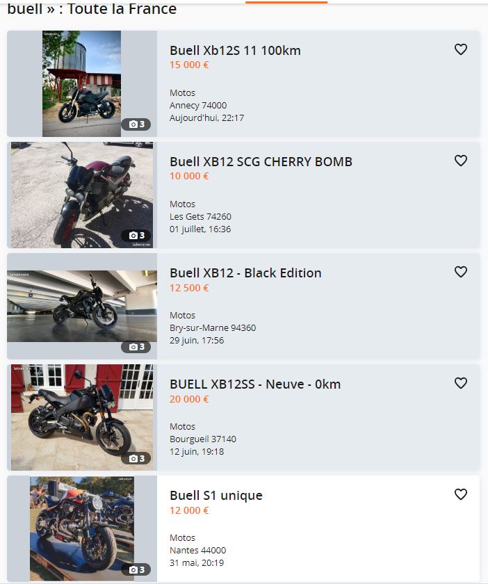 annonces interessantes du coincoin - Page 40 Buell110