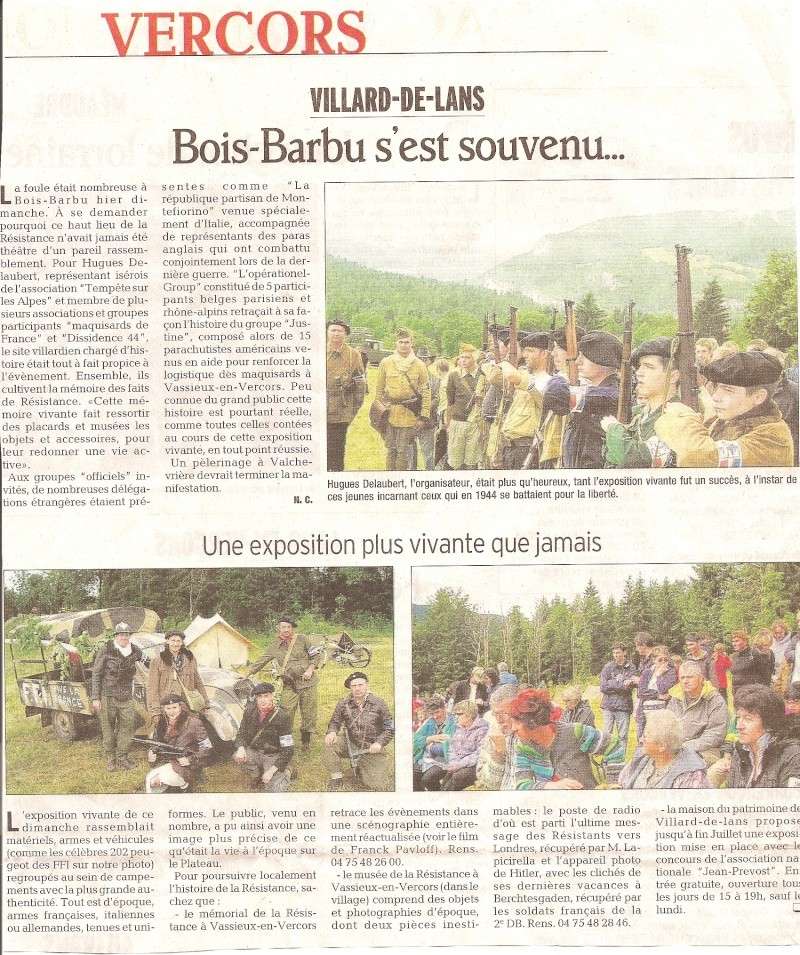 RESISTANCES 2008 - bois Barbu - 11-12-13-14 juillet Articl10