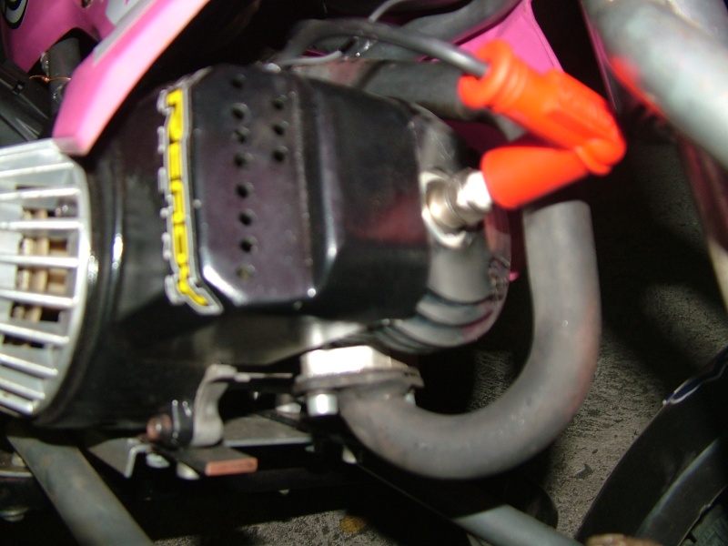 mon pocket quad roze avec son new moteur sur gonflé ;) (ktm) Dscf6613