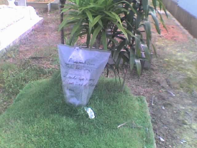 Minta hutang di kubur 08-05-12