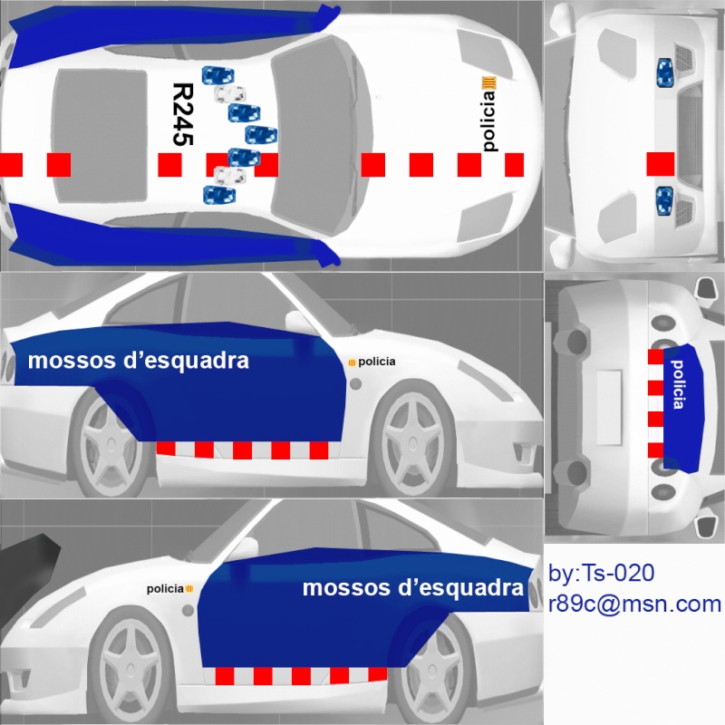 skin de los mossos fz5 Fz5_ts11