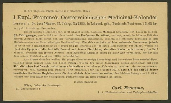 Nachtrag - Bücher, Zeitschriften, Verlage, Buchhandlungen - Textzudrucke auf Postkarten N_medi11