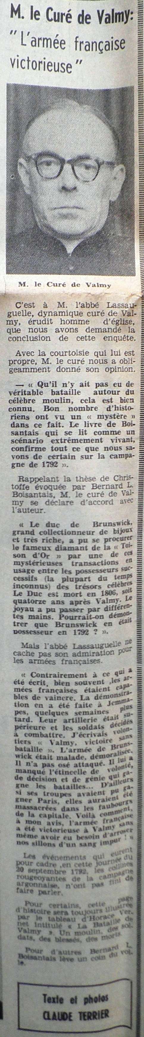 La Bataille de VALMY, Acte fondateur de la Rpublique Franaise 1967-017