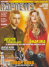 Shakira na Capa da Revista Rap News Shakie10