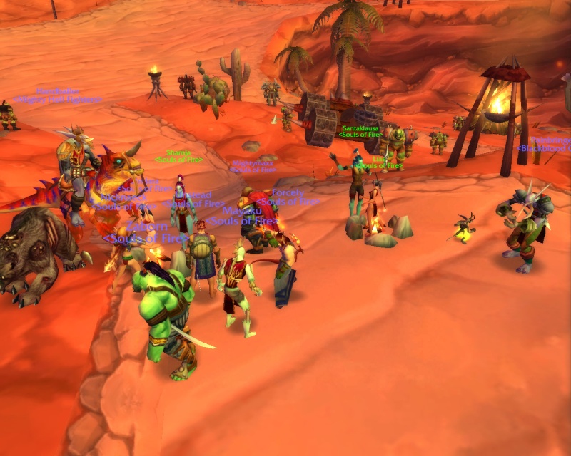 Gildentreffen vor Bank in Orgrimmar Wowscr11