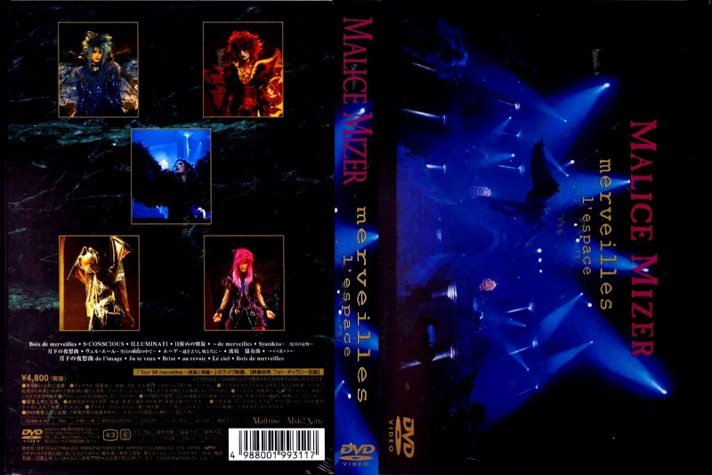 DVD Visual kei, Jrock, Jpop y otros Malice10