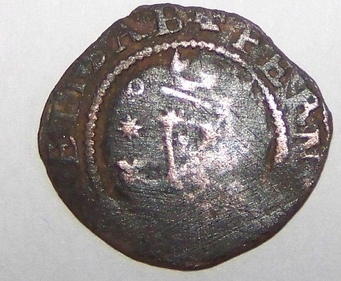 (Ok) 1 Blanca 1506-1566 Monnaie des Rois Catholique d'Espagne (Ferdinand II et Isabelle I) 0117