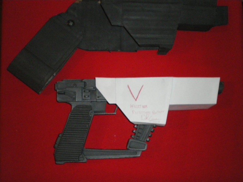 " V " Visiteur laser gun holster Imgp5110