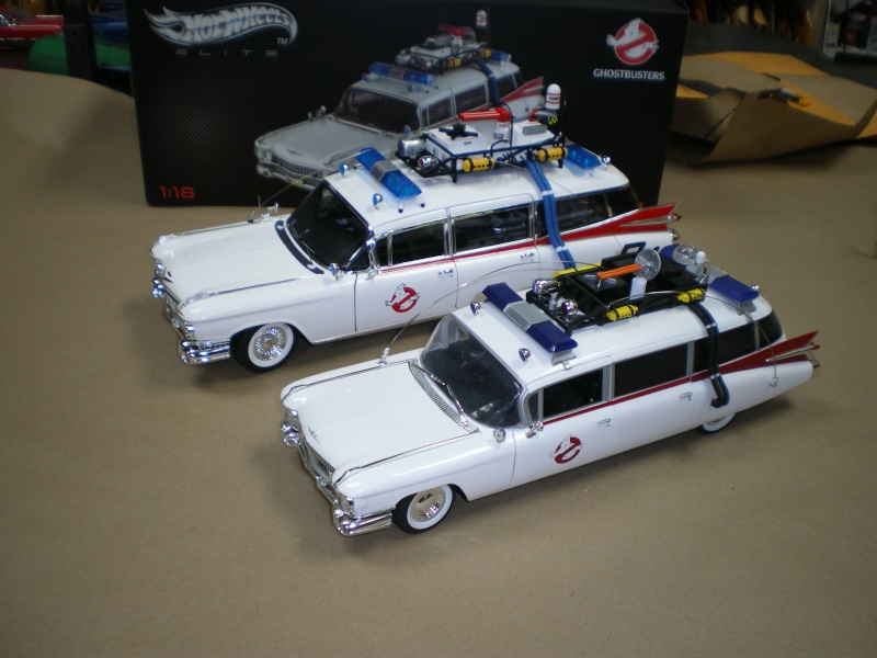 Mon Hotwheel 1/18 Ecto 1  de chez nice cars diecast   Imgp6118