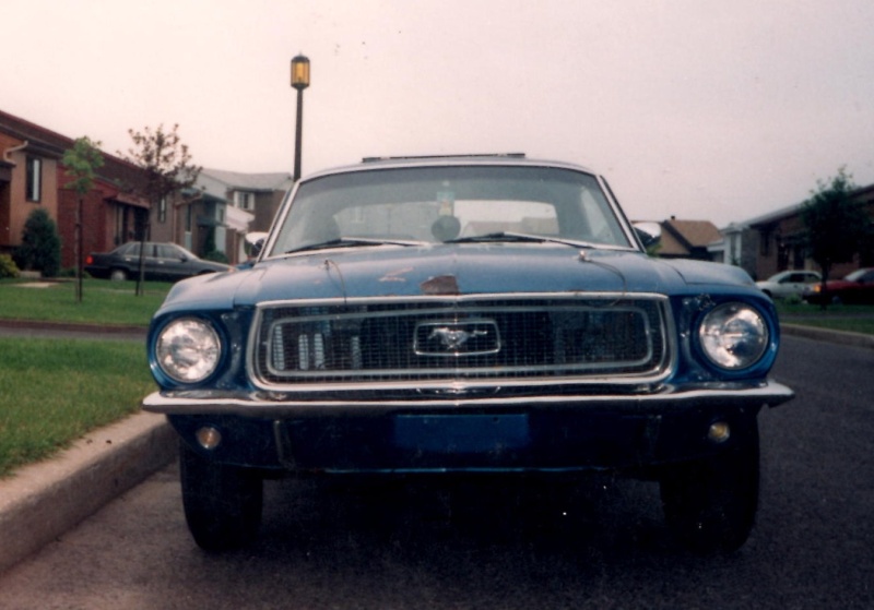 mon promier ford mustang 1968 coupe  Mg68-610