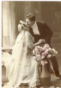 Bilder til bryllupskort Post-310