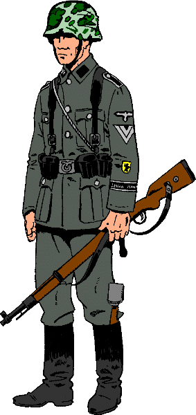 Uniformes y  cascos de las Waffen SS Unifor13
