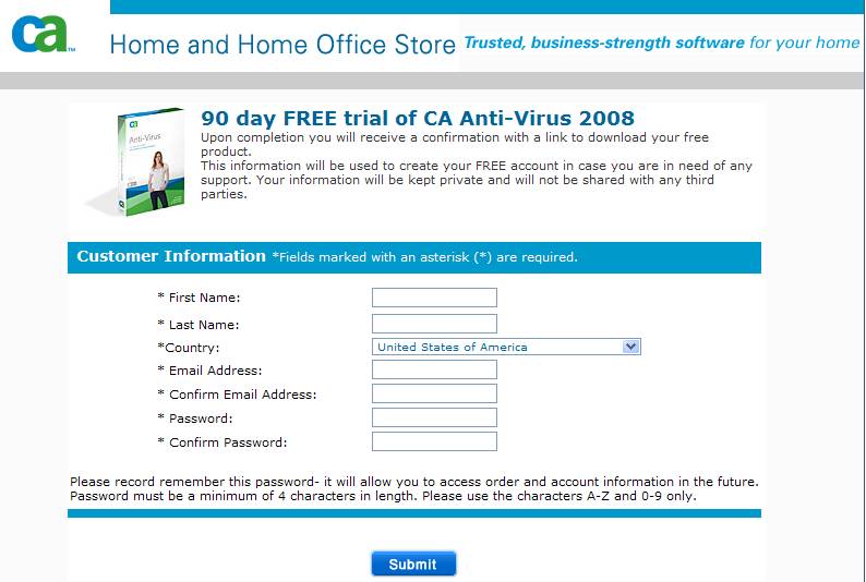 Anti-Virus et  Pare-feu gratuits pris en charge sur Windows 98 et Windows Me Ca0110