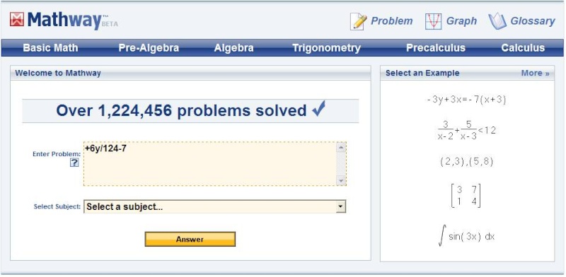 Mathway : pour les problèmes mathématiques Ubun0210