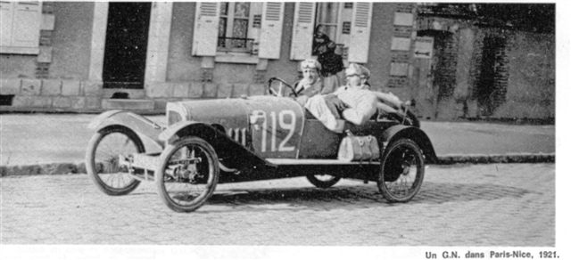 GN G.N. Salmson cyclecar licence H.R. Godfrey & A.C.F. Nash Gn210