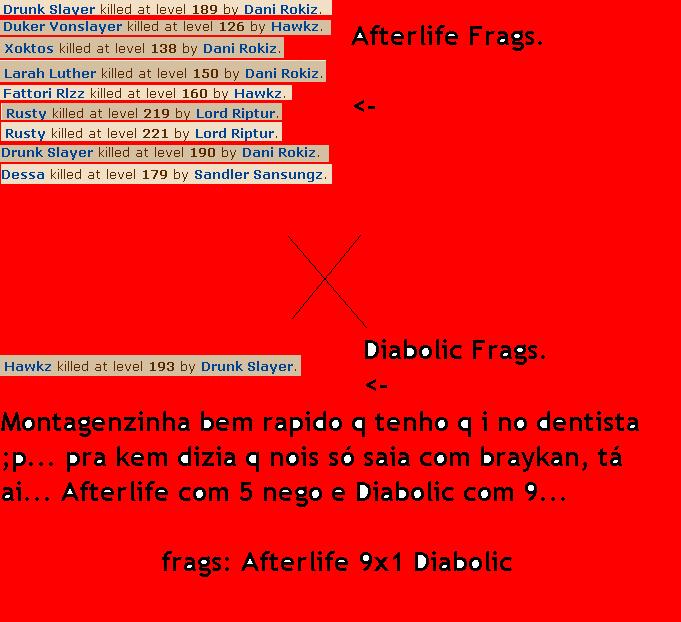 Afterlife x Diabolic 16/06 Frags Imagem10
