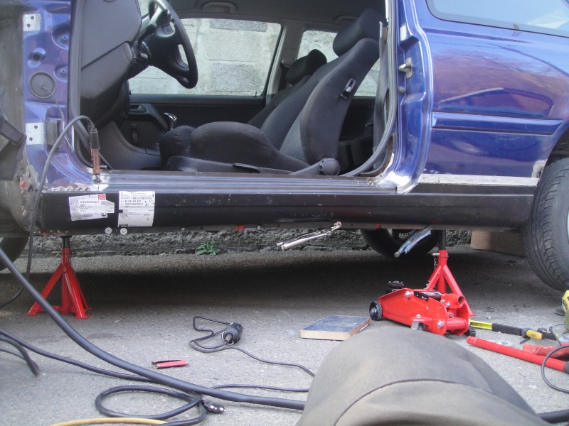 remplacement bas de caisse complet golf 3
