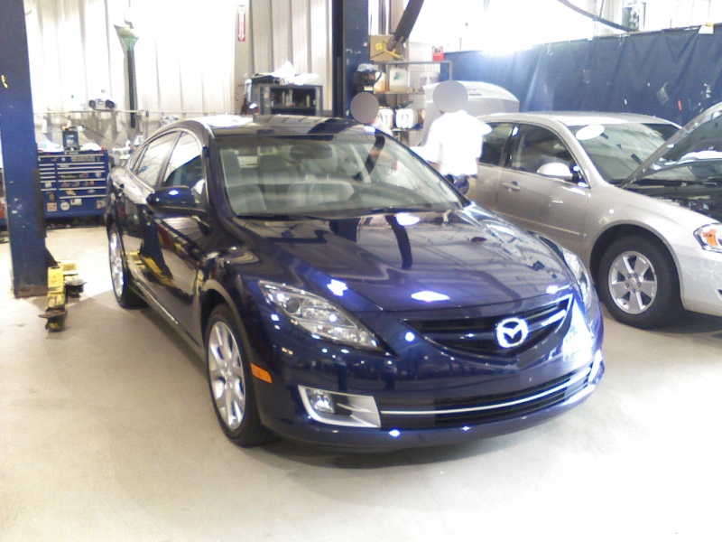 2009 Mazda 6 came in to work. 07100815