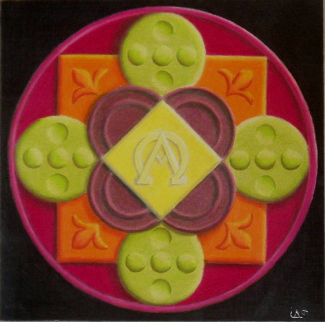 Isa - Mandala "Alpha & Oméga" Mandal10