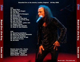 Dio, 28-05-2008, The Astoria, London, UK [Bootleg] Dio_2010