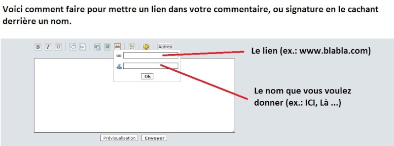 tuto mettre un lien en le cachant derrière un nom Lien11