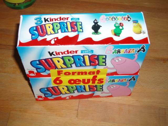 Kinder surprise: figurine de barbapapa à collectionner P8274412