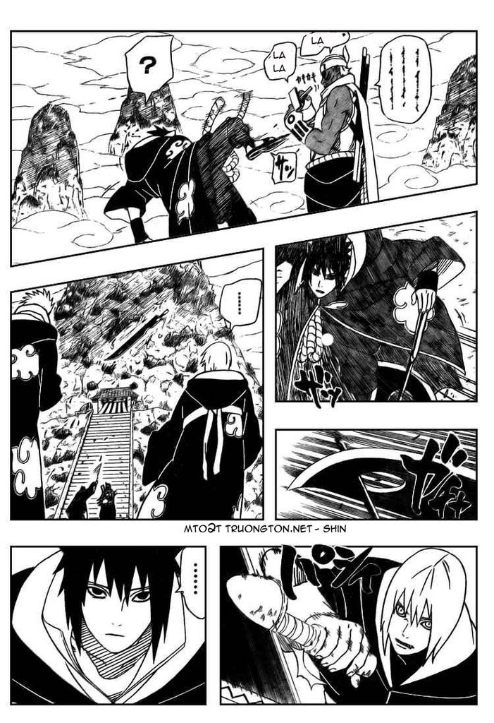 NARUTO chap 411:Sasuke và Bát Vĩ 10-710