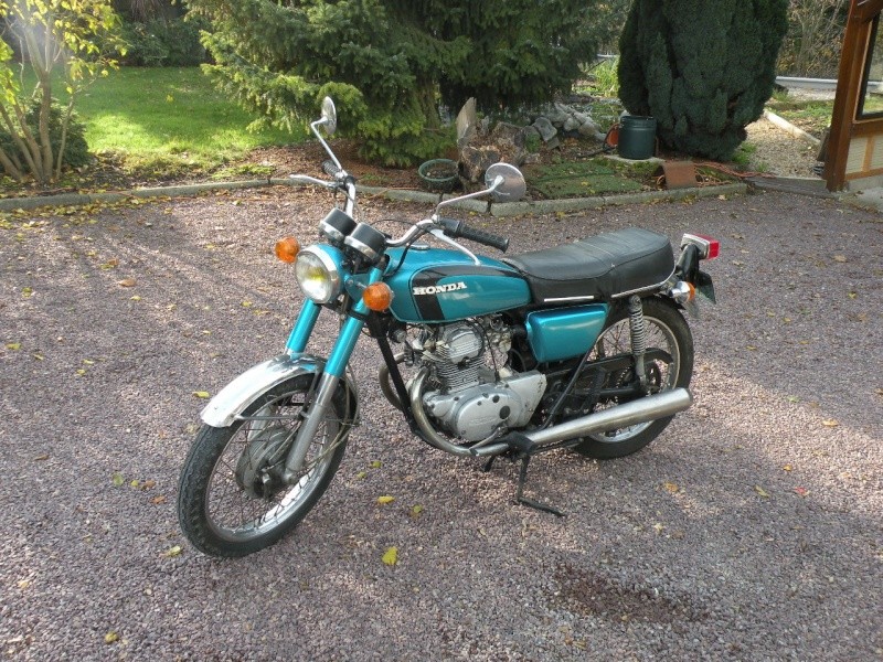Honda 125 CB k5 de 1975, d"but de restauration... Dscn3611