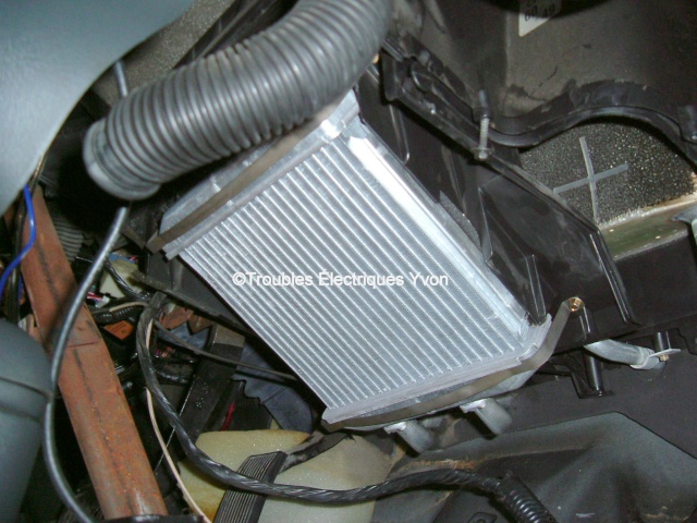 Chevrolet Cavalier 1998, radiateur de chaufferette Cavali21