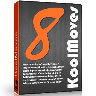 برنامج KoolMoves 8.2.0 لعمل الرسوم المتحركة و الفلاش Demo بحجم 6.18 MB 1130