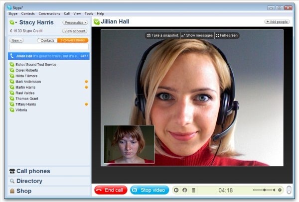  برنامج المحادثة Skype 5.8.0.154 سكايب بحجم 922KB 2129