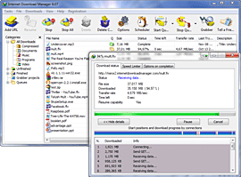  برنامج التحميل من النت Internet Download Manager 6.08 Build 8 بحجم 4.40MB احدث اصدار Shareware 281