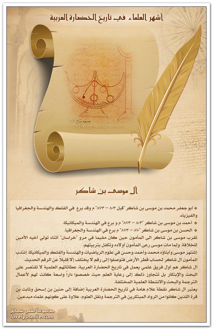 اشهر العلماء في تاريخ الحضارة العربية ج1 Scient17