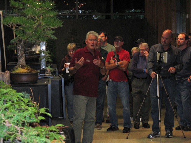 Walter Pall at the Carolina Bonsai Expo Pictur16