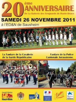 Concert à Sausheim (68) avec la fanfare de cavalerie de la garde républicaine Saushe12