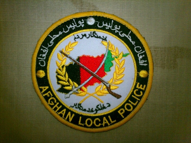 Afghan Local Police patch 20120615