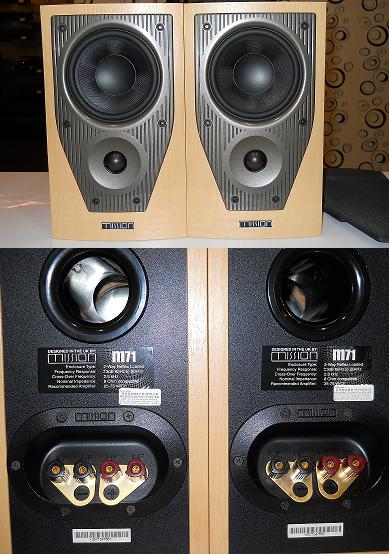 Mission M71 speakers (Used) SOLD M7110