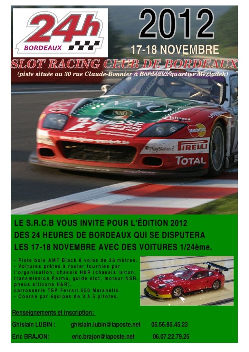 24 Heures de Bordeaux 2012 Docume10