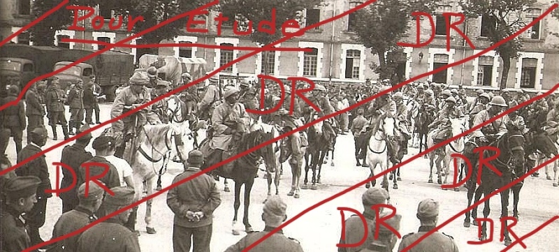 Spahis non identifiés, le 25 juin 1940 à Fontenay le Comte. Fonten17