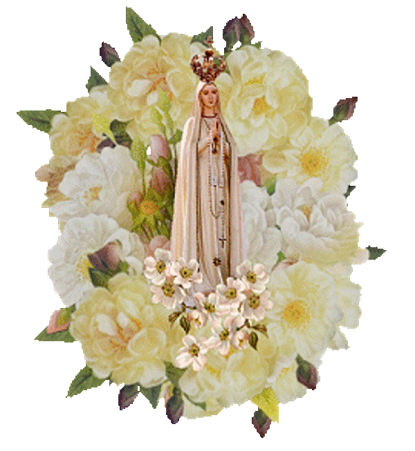 La Très Sainte Vierge Marie et les fleurs Iefu9u10