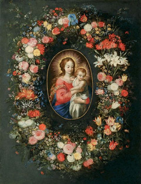 La Très Sainte Vierge Marie et les fleurs - Page 2 Vignet10