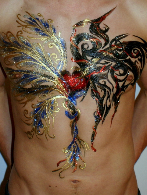 Body glitter tattoos you might/ might not have seen- PIC HEAVY Lauren10