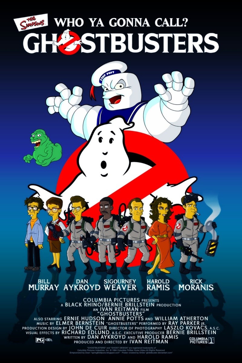 Fan art Ghostbusters - Page 7 Simpso11