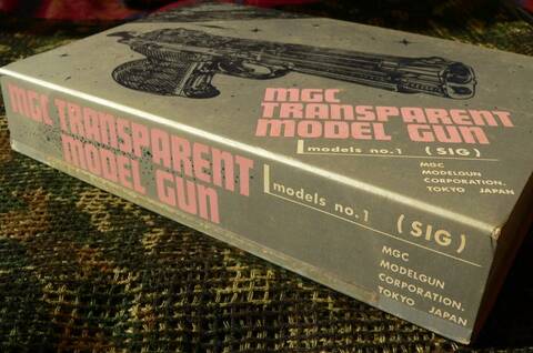 MGC Transparent Model Gun Sig SP47/8 Replica Gun
